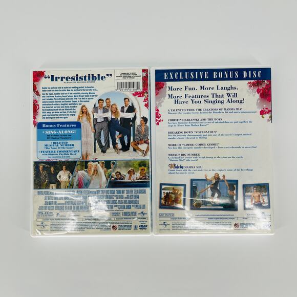 Mamma Mia! The Movie DVD 2-Disc Bundle - Good Used Condition - Picture 8 of 11
